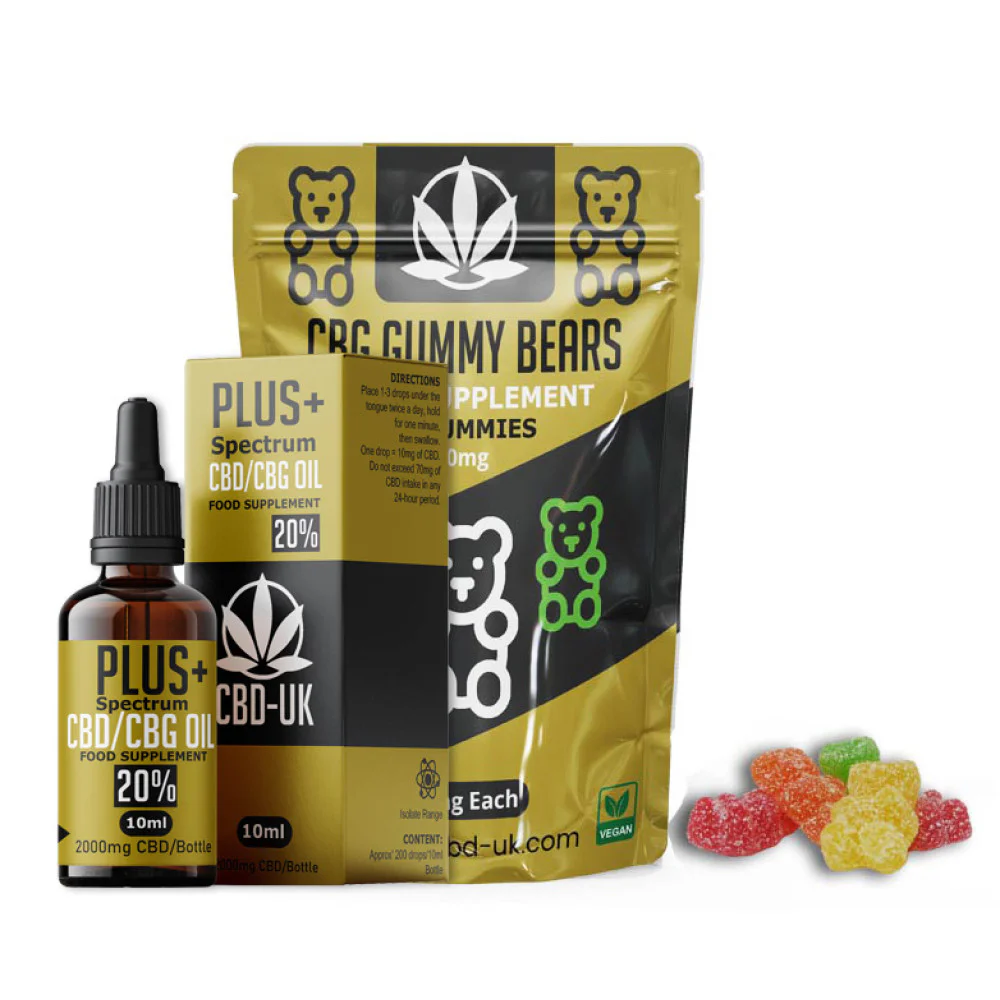 CBG Gummy Bears & CBG Oil Deal - 2 Great CBG Products to help you